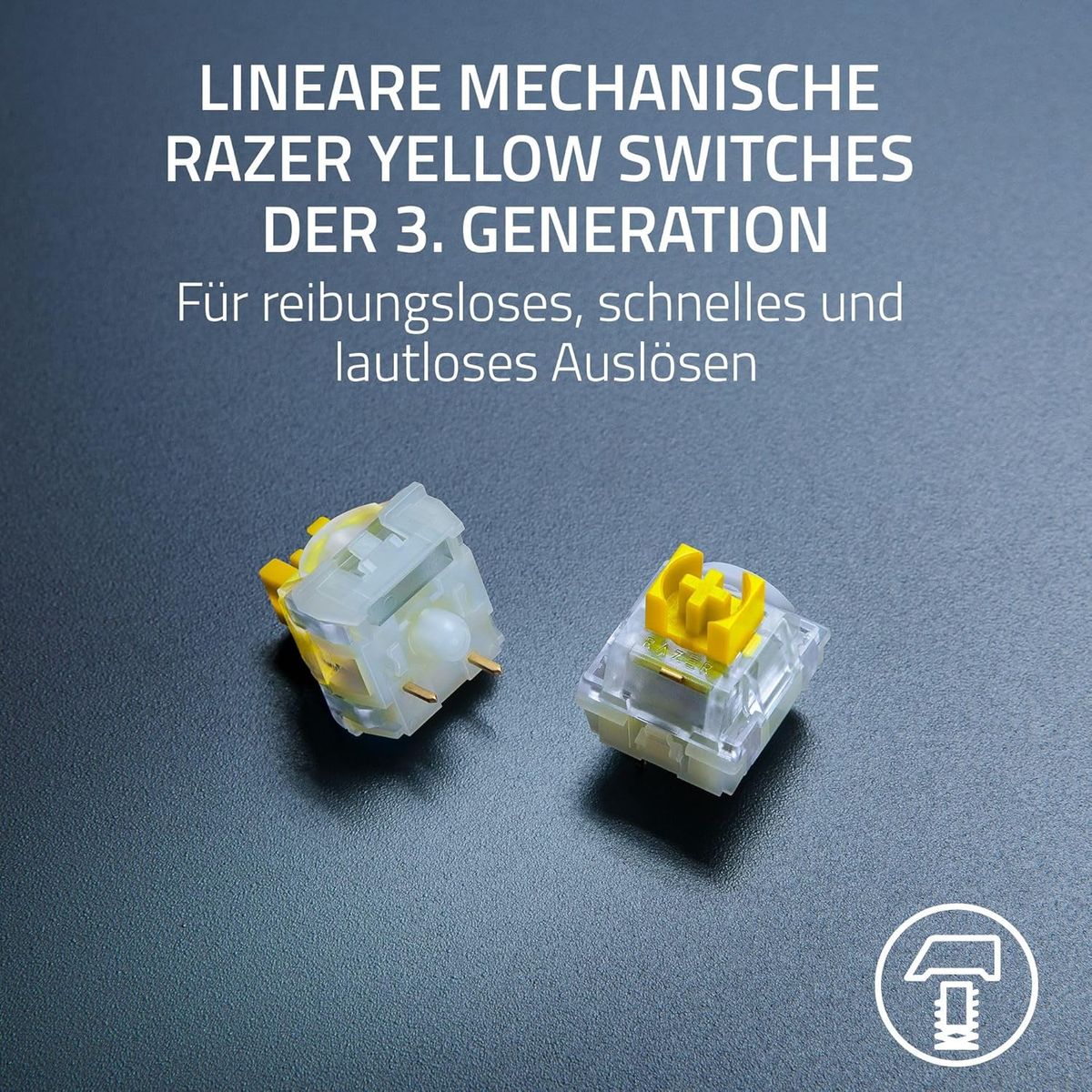 Razer BlackWidow V4 X Fortnite Edition - Mechanische Gaming-Tastatur - Razer Snap Tap (Yellow Switches, 6 eigene Makro-Tasten, Doubleshot-ABS-Tastenkappen, Chroma RGB) - (DEU Layout - QWERTZ)