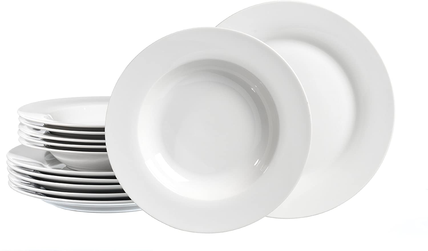 Ritzenhoff & Breker dinner service Bianco, 12 pieces, porcelain dinnerware dinner service Bianco 12 pcs.