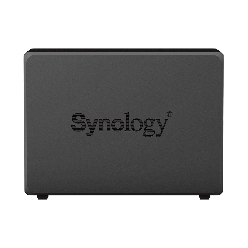 Synology DS723+ 2-Bay NAS Tower, Ryzen R1600, 2 GB DDR4, DiskStation Manager DSM 7.1.1, 10GbE-ready, 2x NVMe, Schwarz