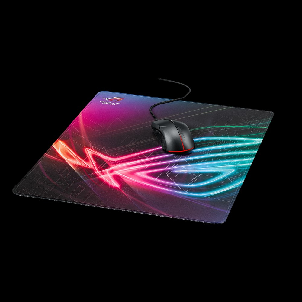 ASUS ROG Strix Edge Soft Gaming Mauspad (400mm x 450mm) mehrfarbig