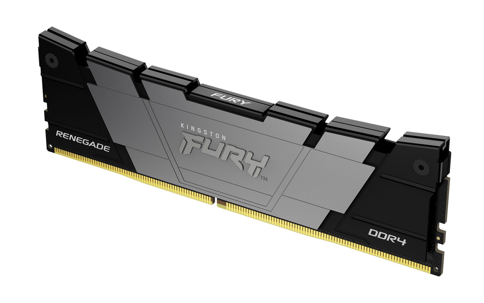 Kingston Technology KF446C19RB2K2/16 FURY Renegade 16GB (2x8GB) DDR4-4600 CL19 DIMM, XMP 2.0, 1.4 V, schwarzer Kühlkörper
