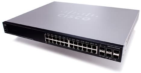 Cisco Small Business SG500X-24MPP Managed L2/L3 Gigabit Ethernet (10/100/1000) Power over Ethernet (PoE) Black