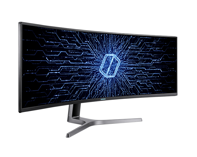 Samsung Odyssey Ultra Wide DQHD Gaming Monitor C49RG94SSR 49" VA-Panel QLED DQHD-Auflösung HDR1000 AMD FreeSync 2 HDR Bildwiederholrate 120 Hz Reaktionszeit 4 ms Samsung Odyssey Ultra Wide DQHD Gaming Monitor C49RG94SSR 49" VA-Panel QLED DQHD-Auflösung HDR1000 AMD FreeSync 2 HDR Bildwiederholrate 120 Hz Reaktionszeit 4 ms