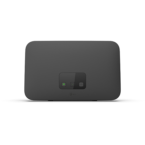 Telekom Speedport Smart 4 Plus Glasfaser-Modem & WLAN-Router, Wi‑Fi 6 (802.11ax), VDSL, Display, 3x LAN, 1x USB, Schwarz