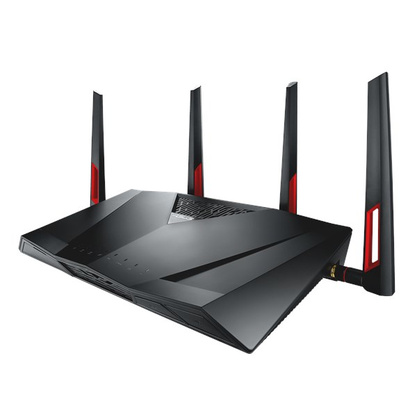 ASUS DSL-AC88U WLAN Router Dual-Band (2.4 GHz/5 GHz) Gigabit Ethernet Black