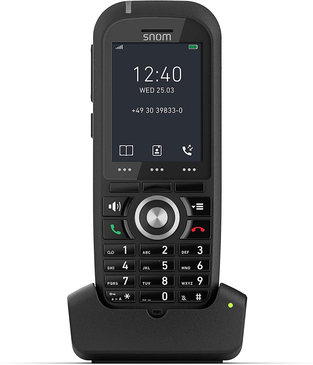 Snom M70 DECT-Telefon-Mobilteil Anrufer-Identifikation