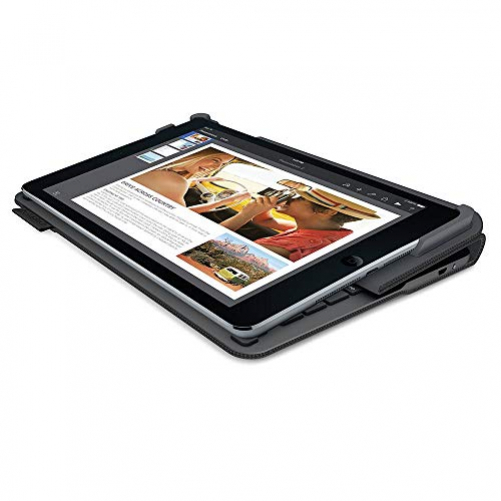 logitech Canvas Schutzhu00fclle Tastatur iPad Mini, 2, 3, schwarz (FRA Layout - AZERTY) - (BEL Layout - AZERTY)