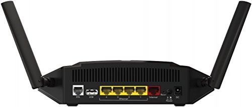 Netgear D6220 WLAN-Router Dual-Band (2,4 GHz/5 GHz) Gigabit Ethernet Schwarz