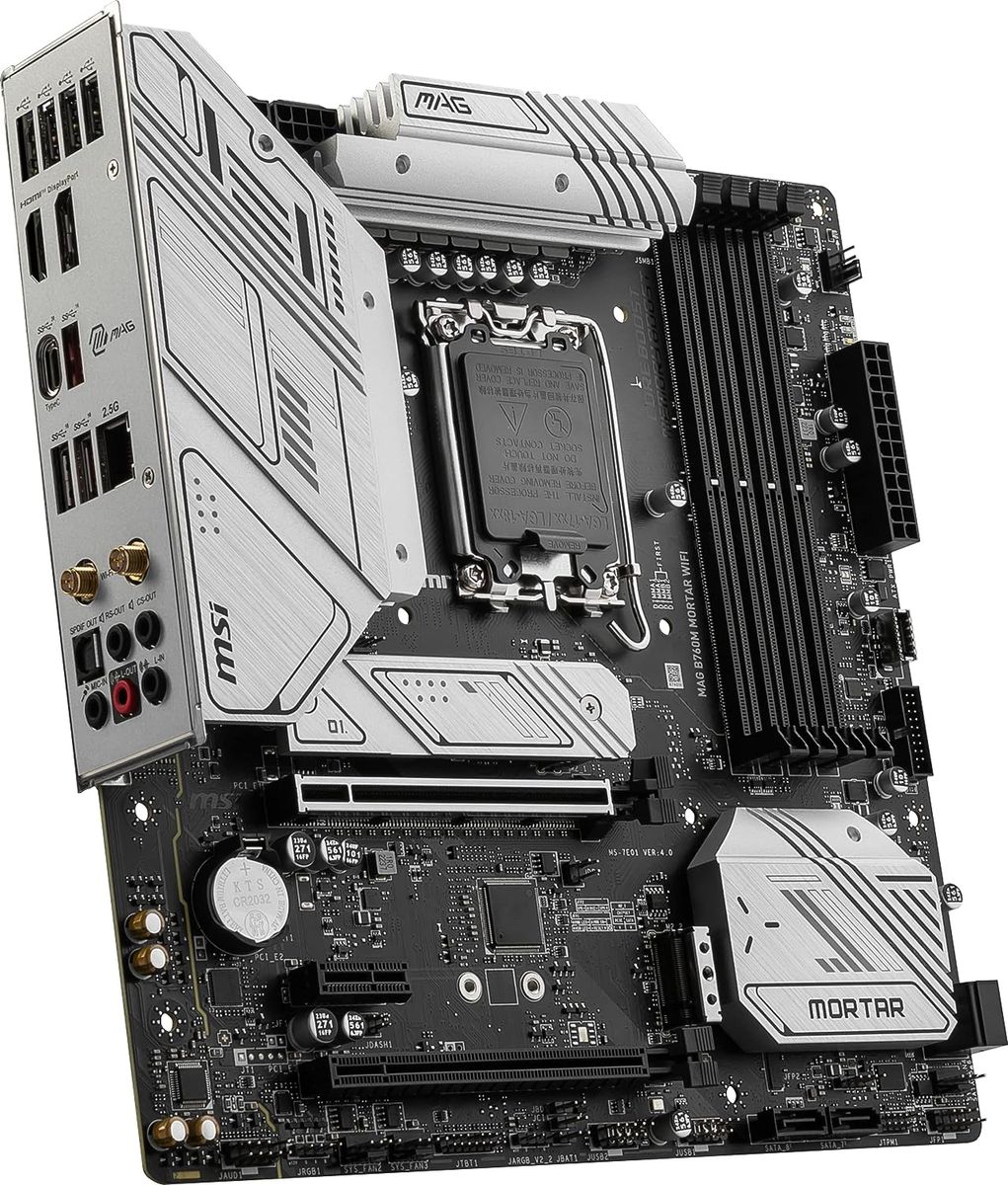 MSI MAG B760M MORTAR WIFI Motherboard LGA 1700 micro ATX