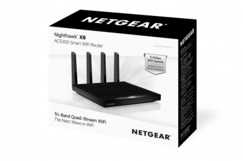 Netgear Nighthawk X8 Tri-Band WLAN-Router (AC5300)