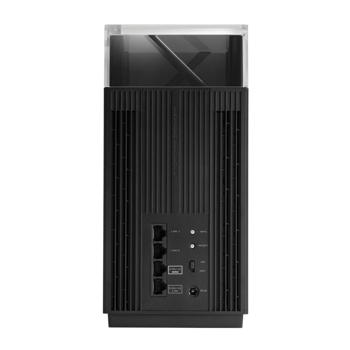 ASUS ZenWiFi Pro XT12 - 2er Set AX11000 Tri-Band WiFi 6 Mesh System (Dual 5GHz 160MHz Band, duale 2.5G WAN LAN Ports, bis zu 560qm Abdeckung, ASUS Range Boost, AiProtection) Schwarz