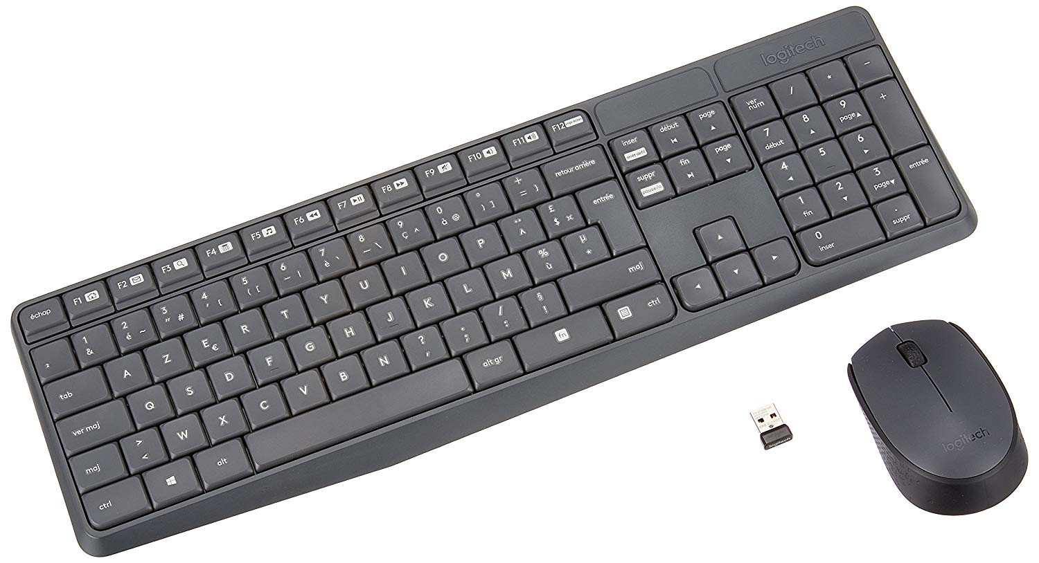logitech MK235 Wireless Keyboard with Mouse Combo (ESP Layout - QWERTY)