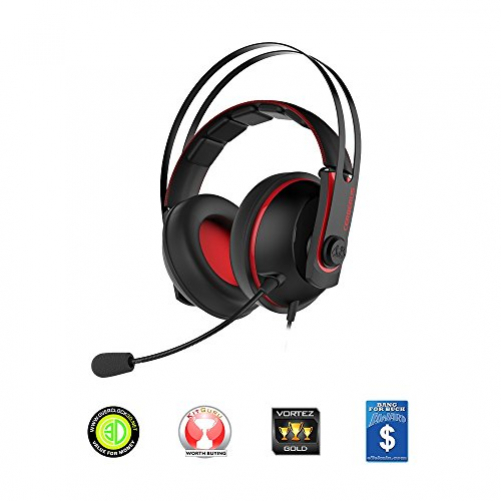 ASUS Cerberus V2 3.5mm Stereo Gaming Headset schwarz/rot
