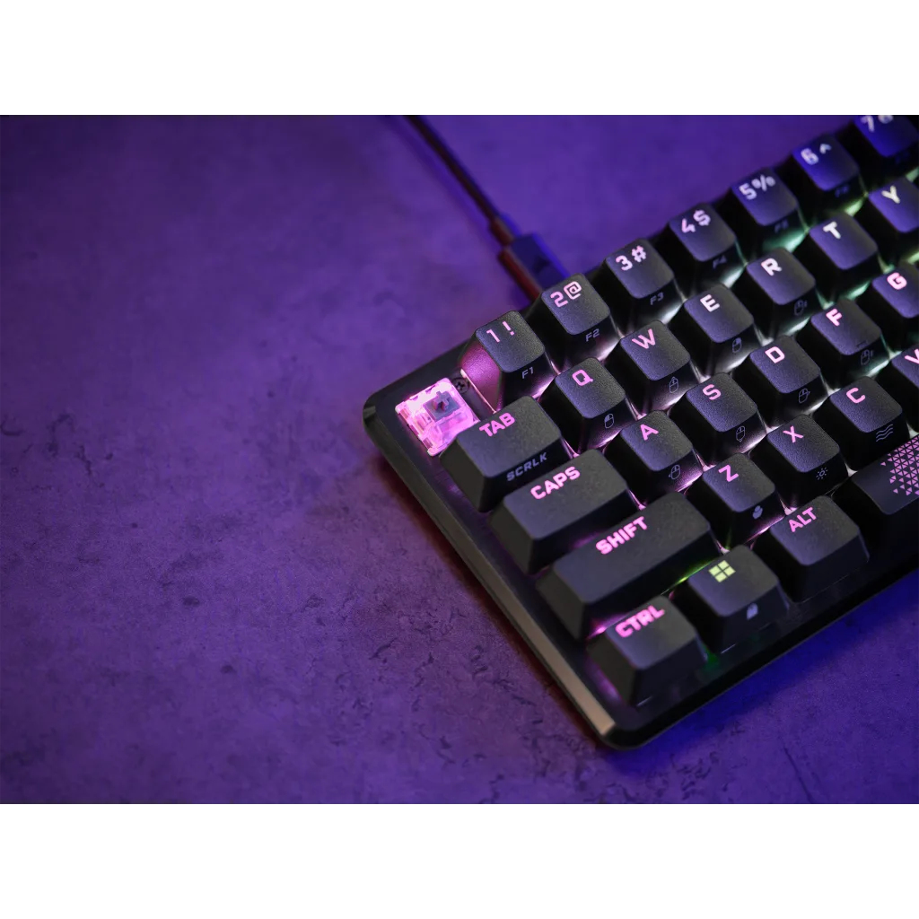 Corsair CH-91A401A-ES Tastatur Gaming USB Schwarz - (ESP Layout - QWERTY)