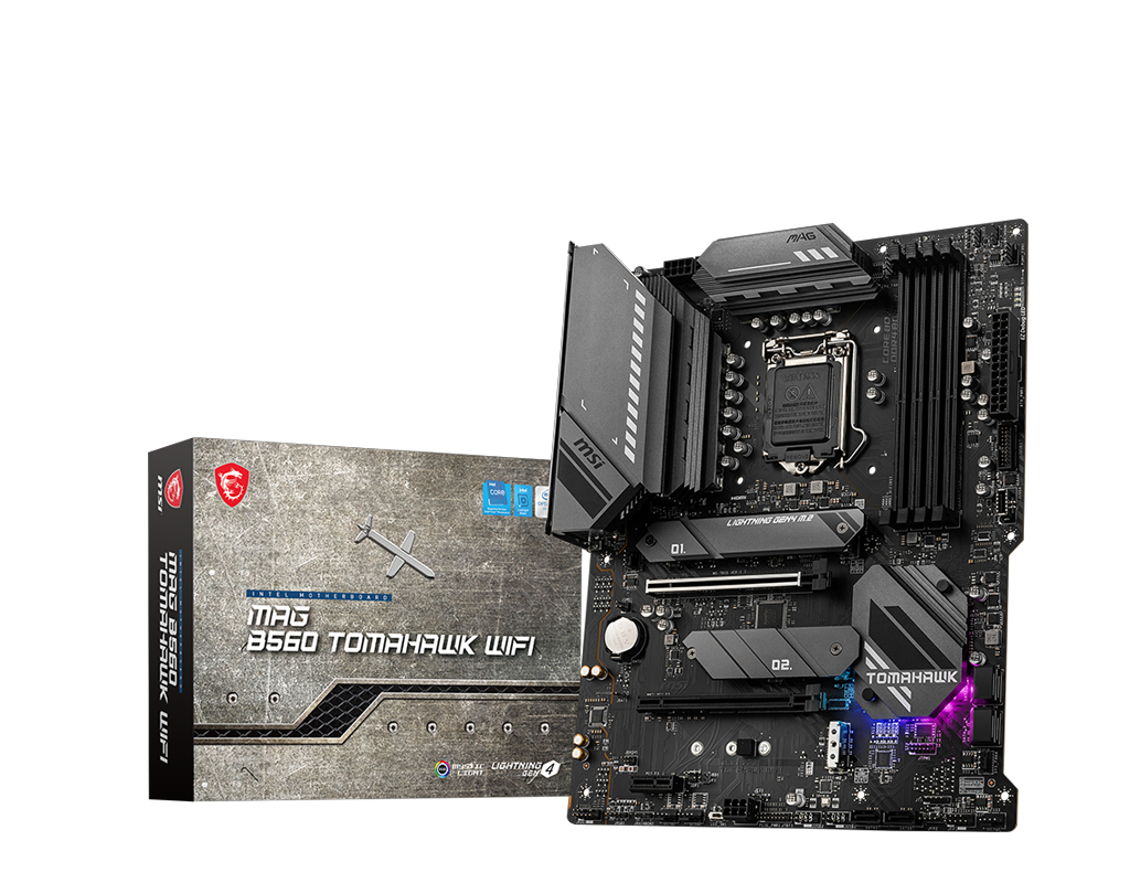 MSI MAG B560 TOMAHAWK WIFI Motherboard Intel B560 LGA 1200 ATX