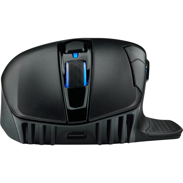 Corsair DARK CORE RGB PRO Maus Gaming rechts RF Wireless + Bluetooth + USB Type-A Optisch 18000 DPI Corsair DARK CORE RGB PRO Maus Gaming rechts RF Wireless + Bluetooth + USB Type-A Optisch 18000 DPI