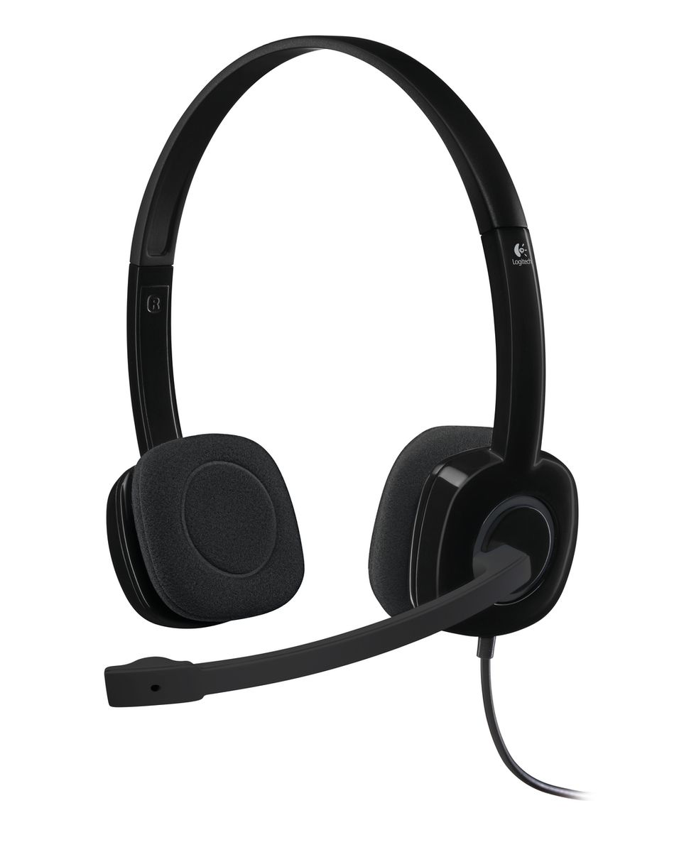 logitech H151 Kopfhörer Kopfband Schwarz