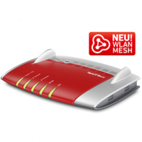 Avm FRITZ!Box 7490 WLAN AC + N Router DE VDSL/ADSL DECT-Basis 4 Gigabit-LAN
