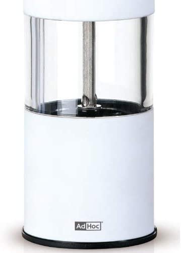 AdHoc Electric Pepper Mill or Salt Mill AdHoc EP23 Tropica with LED (White)