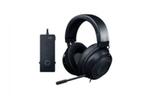 Razer Kraken Tournament Edition Gaming Headset Virtual 7.1 Surround-Sound 3.5mm for PC Black