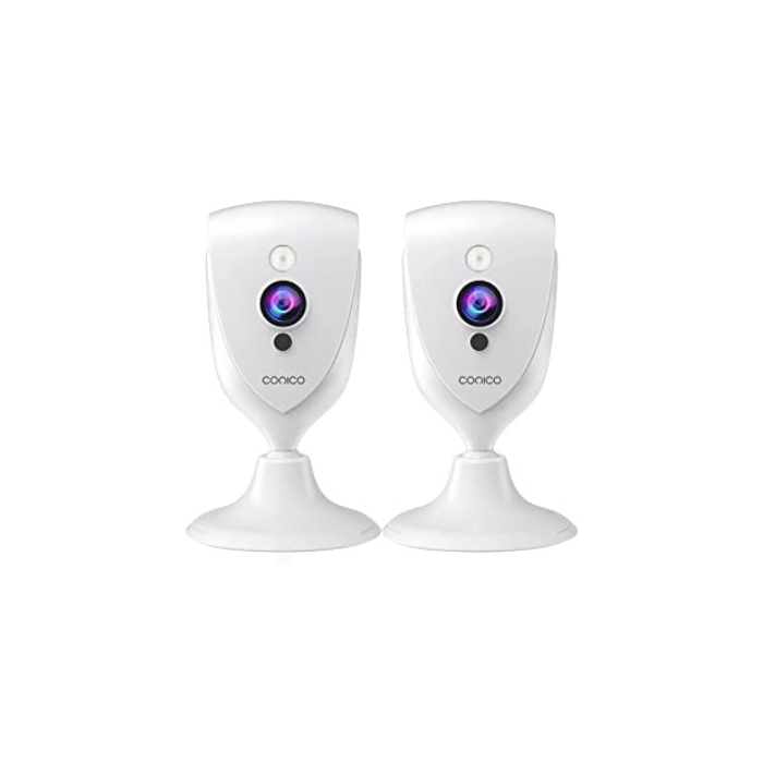 Conico WLAN IP Camera 1080p Resolution 2 Way Audio Night Vision Motion Detector