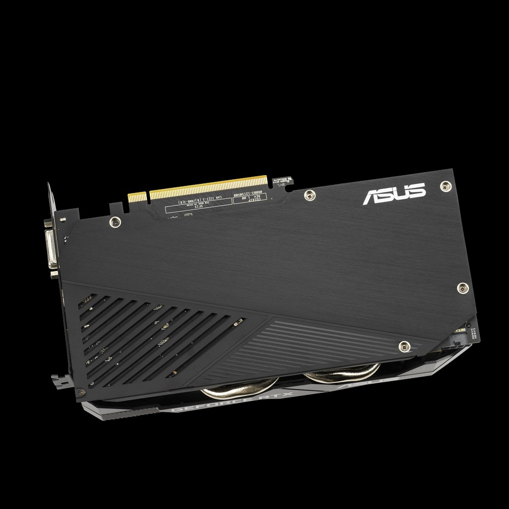 ASUS Dual RTX 2060 O6G EVO Grafikkarte, NVIDIA GeForce RTX 2060, 6 GB GDDR6, PCIe 3.0 x16, 192 Bit, HDMI 2.0b, DisplayPort 1.4, DVI-D, 1x 8-pin, 2x Lüfter