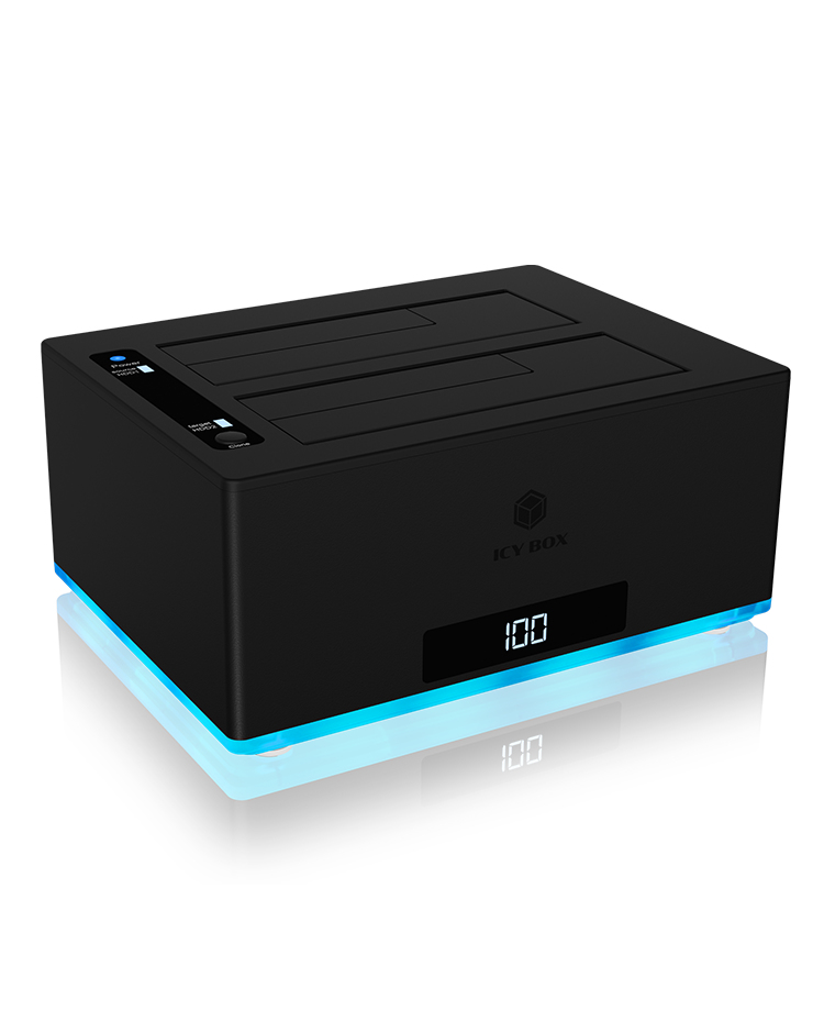 ICY BOX IB-127CL-U3 USB 3.2 Gen 1 (3.1 Gen 1) Type-B Schwarz