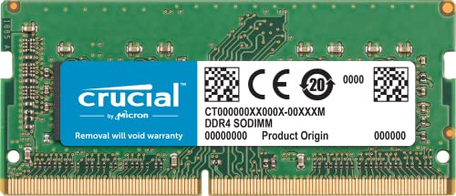 Crucial CT16G4S266M 16 GB DDR4 SO-DIMM Laptop RAM 2666 MHz CL19 1.2 V 1 x 16 GB