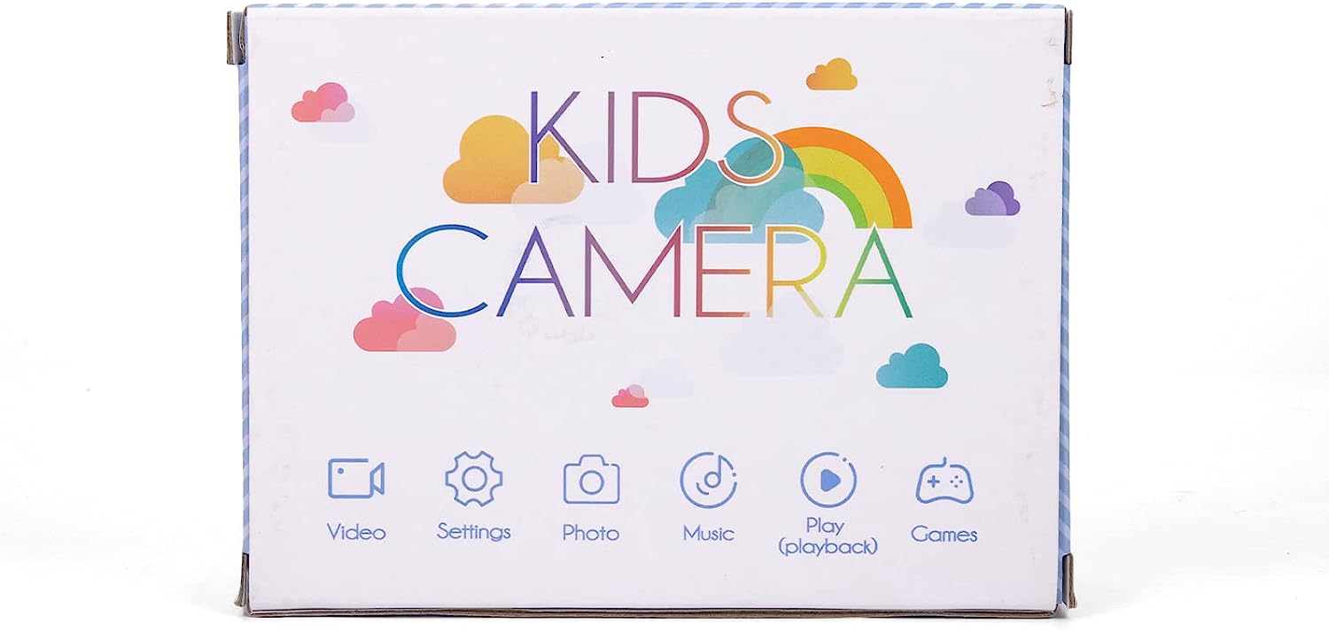 Selvim Kinderkamera [Duale Linse Selfie], 2,4 40MP Digitalkamera Kinder, 1080P HD Kamera Kinder mit 32GB TF-Karte, Geburtstagsgeschenk für Jungen Mädchen von 3-12 Jahre Rosa