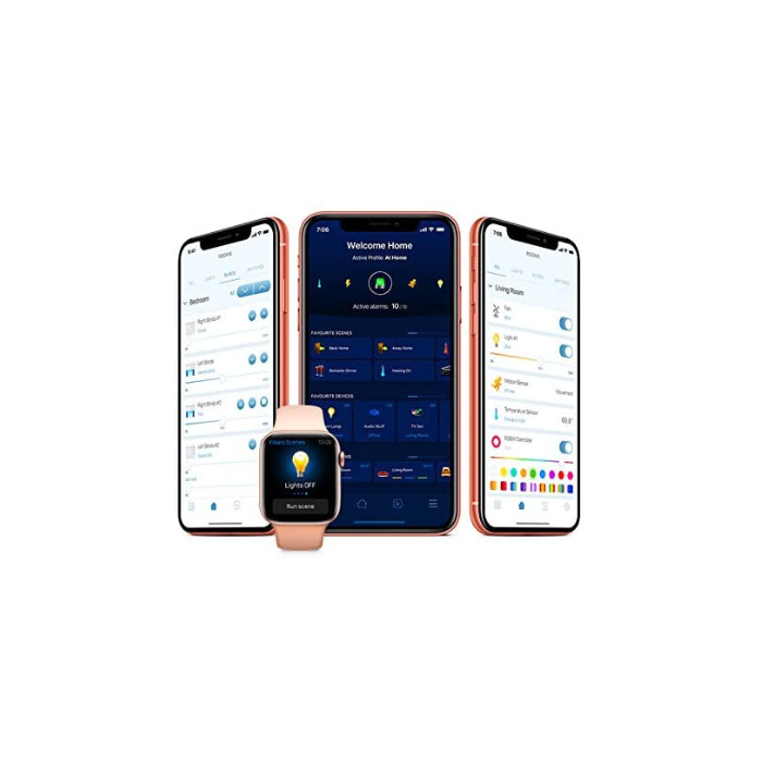 FIBARO Home Center 3 Lite Z-Wave 700 Box Alexa Google Home Z-Wave Switches Outlets Thermostats Security Sensors Cameras More