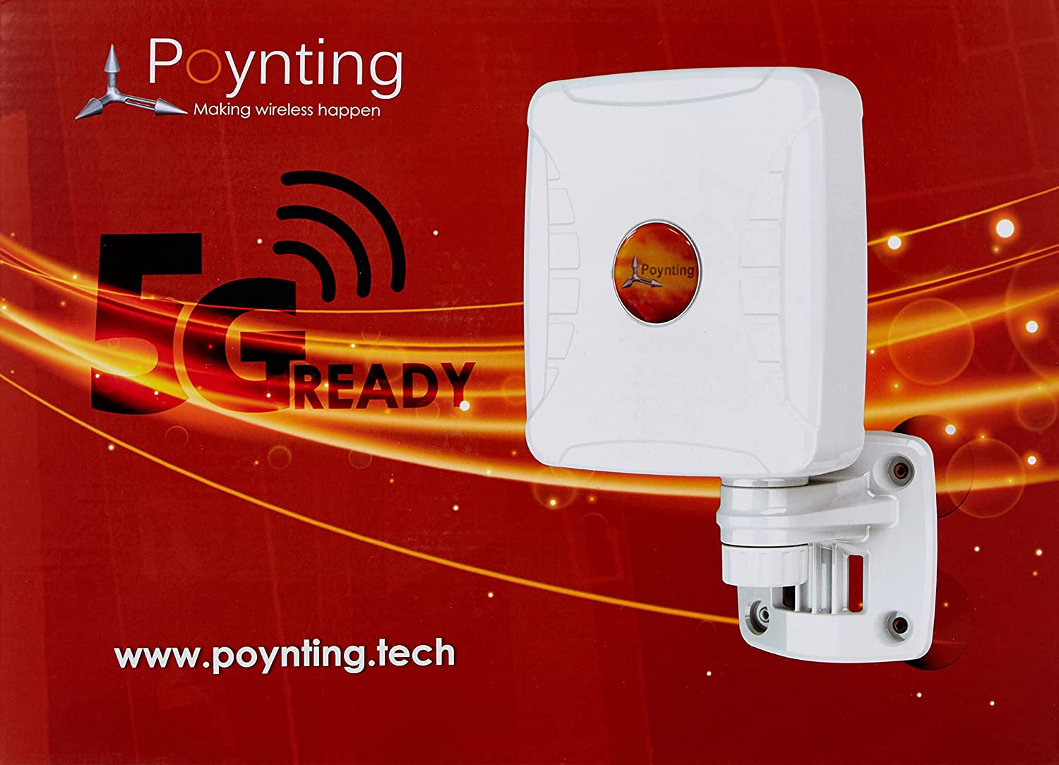 Poynting XPOL-1 V2 5G 3dBi Omnidirektionales Kreuz Polarisiert LTE 2x2 MIMO Außenantenne