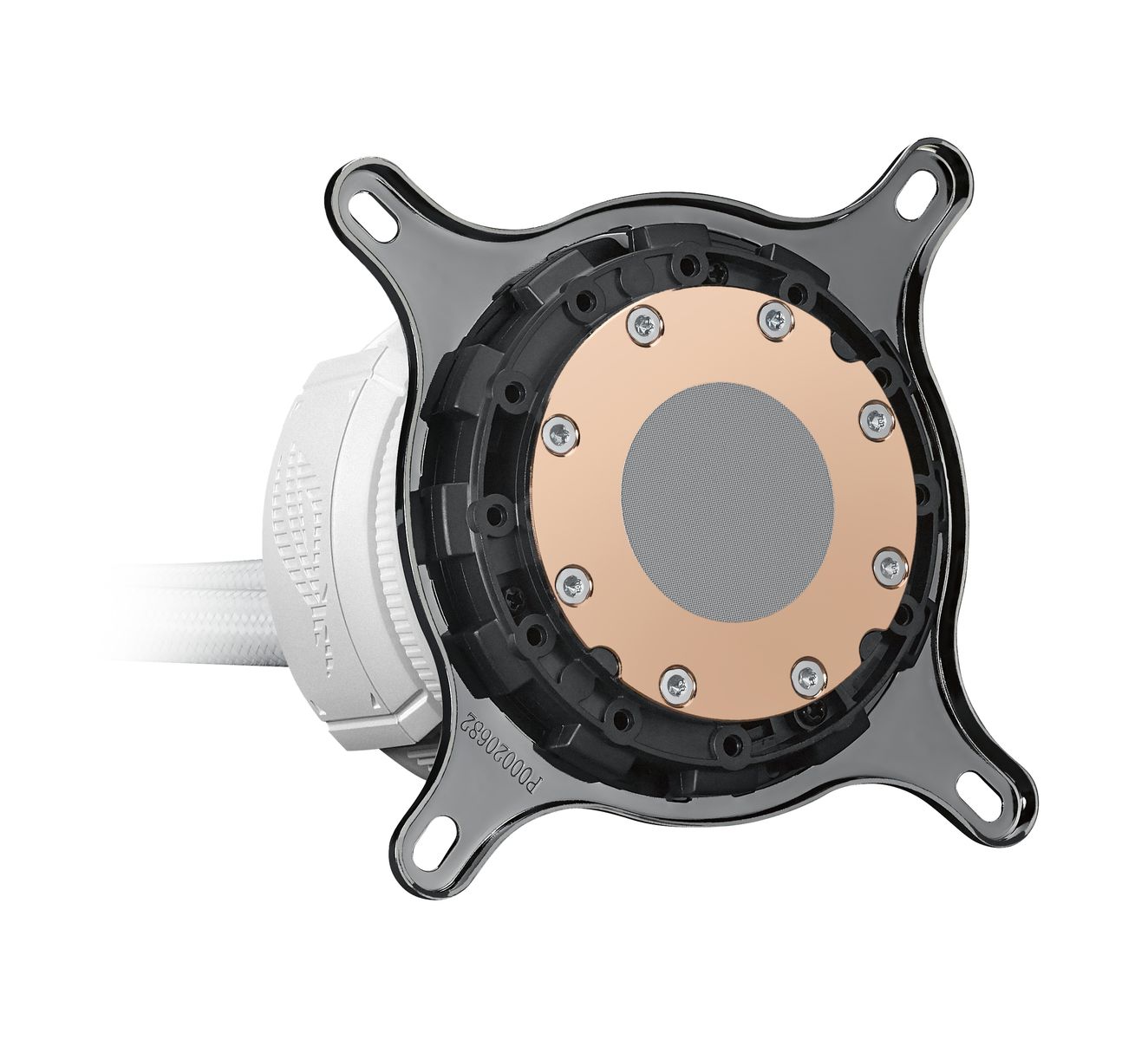 ASUS ROG Strix LC III 360 ARGB White Edition All-in-One-Flüssigkeitskühler, 360 mm Radiator, 3x 120 mm ARGB-Lüfter, LCD-Display, kompatibel mit AM5/AM4/LGA 1700