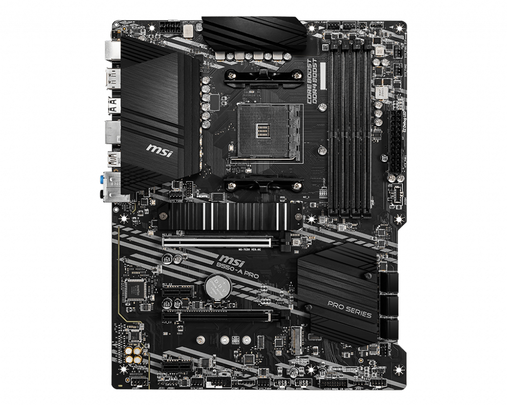 MSI B550-A PRO Motherboard AMD B550 Socket AM4 ATX