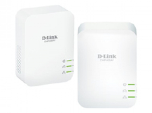 D-link PowerLine AV2 1000 HD Gigabit Passthrough Starter Kit DHP-P601AV FR