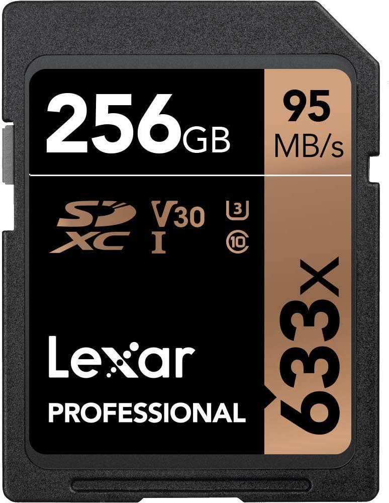 Lexar Professional LSD32GCB1NL633 SDHC-UHS-I Card with Image Rescue 5 Software 256GB