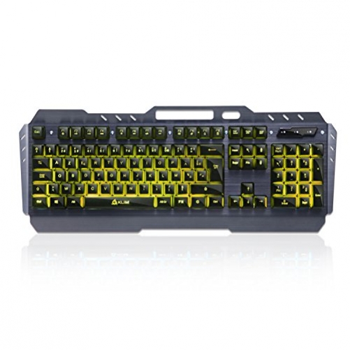 KLIM Lightning Hybrid Halbmechanisches Gaming Tastatur FR-Layout