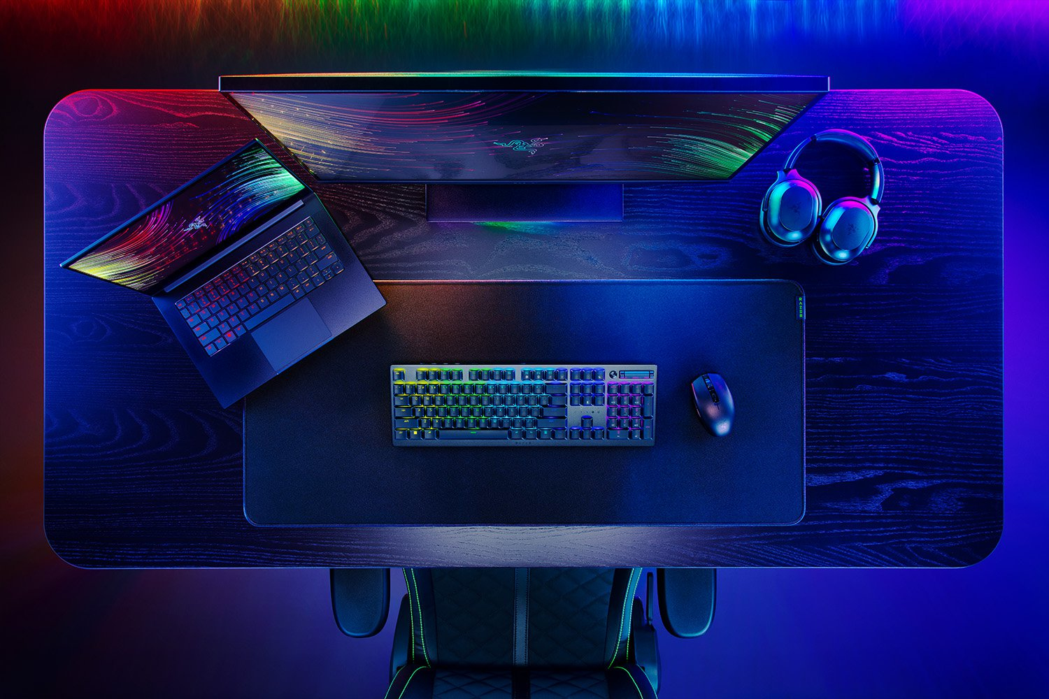 Razer DeathStalker V2 Pro Gaming Keyboard Dual Wireless Optical Red Switches RGB DEU Layout QWERTZ
