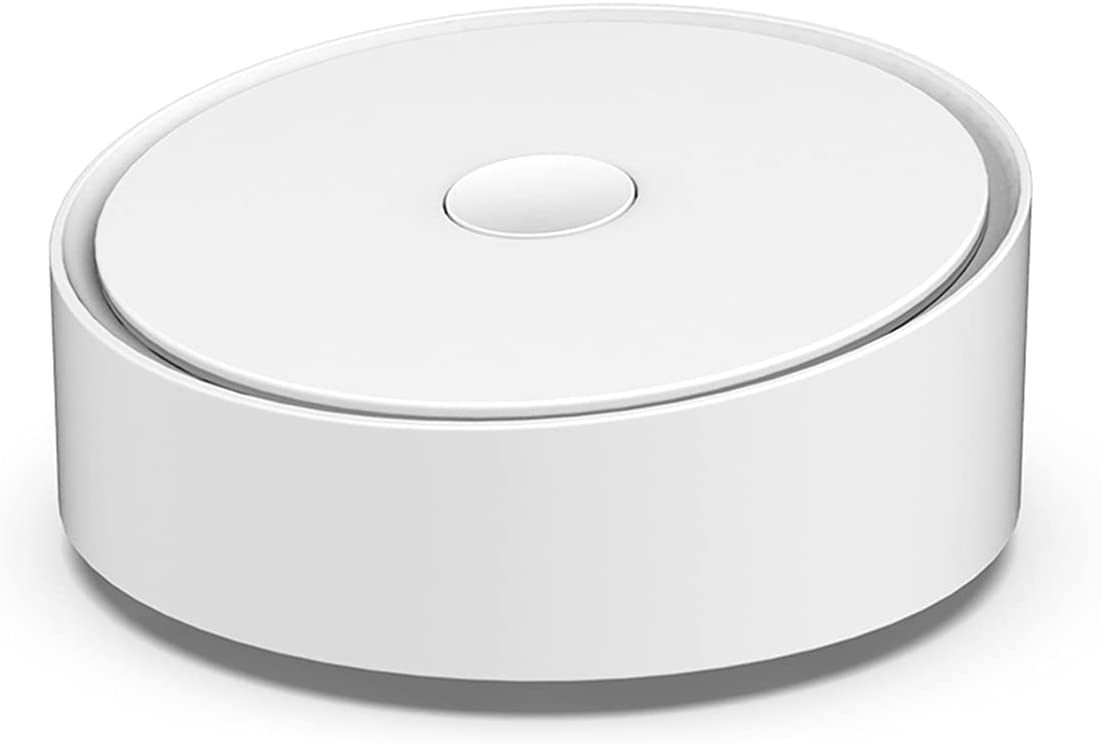 LEDLUX Multi Mode Gateway ZigBee 3.0 WiFi 2.4G Bluetooth Mesh, 3 in 1 mit Tuya Smart Life App, rund, elegant, kompatibel mit Amazon Alexa und Google Home