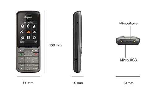 Gigaset SL750H PRO DECT telephone handset Graphit