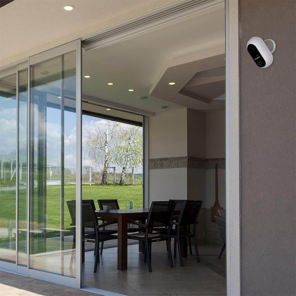 Rollei 40510 Wireless Security Cam 1080p Überwachungskamera, Akku, WLAN, Full HD, Nachtsicht, Bewegungsmelder, 2-Wege-Audio, App-Steuerung, IP64, magnetische Halterung