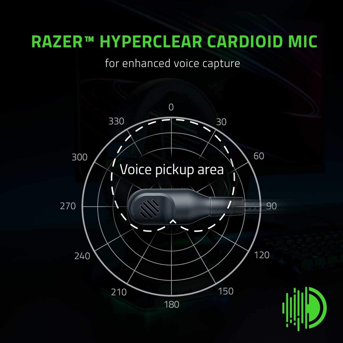 Razer BlackShark V2 X Gaming Headset Virtual 7.1 Surround-Sound 3.5mm Multi-Plattform Black