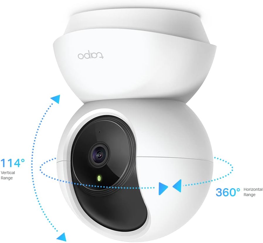 TP-Link Tapo Schwenk-/Neige-Heimsicherheits-Wi-Fi-Kamera