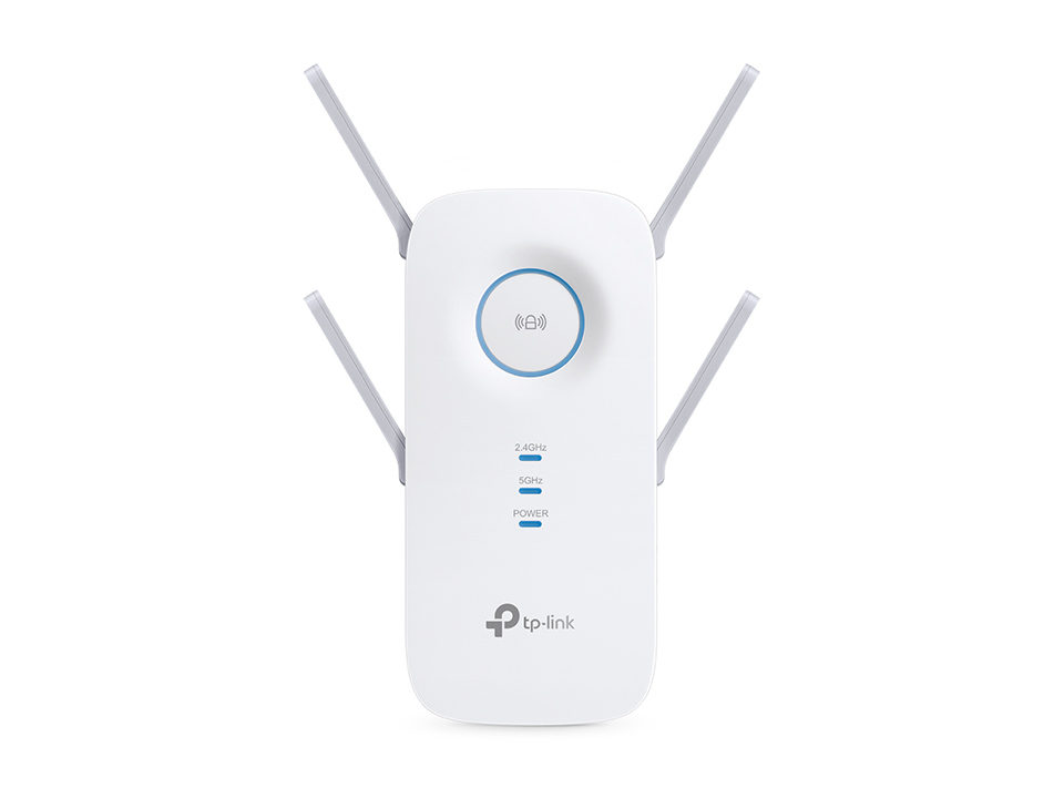TP-Link RE650 AC2600 Dual Band WLAN Repeater 4x4 MU-MIMO Wi-Fi Range Extender Access Point Mode White v2.0