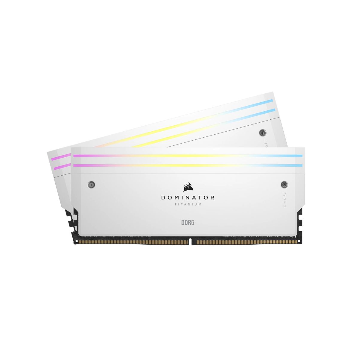Corsair Dominator Titanium CMP64GX5M2X6600C32W 64 GB (2 x 32 GB) DDR5-6600 CL32 RGB XMP 3.0