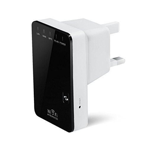 LAPTONE WLAN Repeater Router AP Client bridge Netzwerkadapter 300 Mbit/s WPS