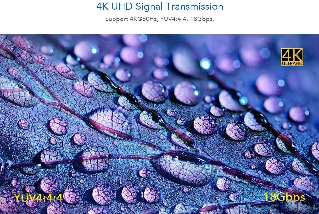 PremiumCord 4K HDMI Extender auf 70 m über Patchkabel Cat6 / Cat6A / Cat7, IR-Sender und -Empfänger, HDMI 2.0, ARC, Videoauflösung Ultra HD 4K @ 60Hz PremiumCord 4K HDMI Extender auf 70 m über Patchkabel Cat6 / Cat6A / Cat7, IR-Sender und -Empfänger, HDMI 2.0, ARC, Videoauflösung Ultra HD 4K @ 60Hz